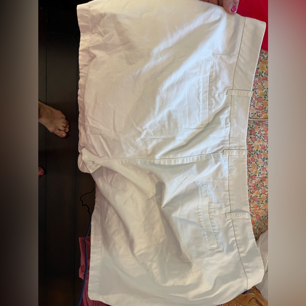 J crew white shorts